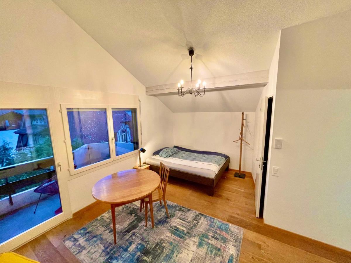 Studio Bahnhof Spiez Apartment Exterior photo